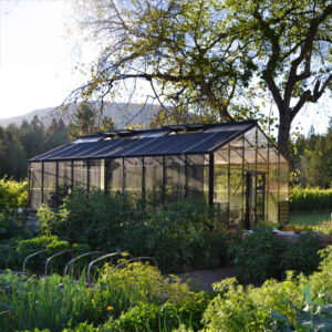 Traditional Greenhouse by Cross Country with glass glazing, 12'x20'