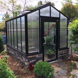 Traditional Greenhouse by Cross Country with Fivewall polycarbonate glazing