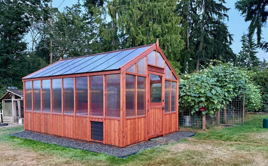 Charley's Alpine Insulated 10x16 Heritage Wood Cedar Greenhouse